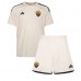 Tanie Strój piłkarski AS Roma Tammy Abraham #9 Koszulka Wyjazdowej dla dziecięce 2023-24 Krótkie Rękawy (+ szorty)